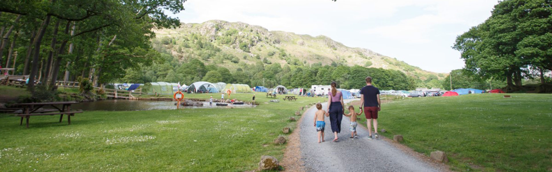 camping site lake district